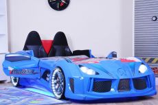 Дитяче ліжко машина MUSVENUS AUDI blue 190х90 см